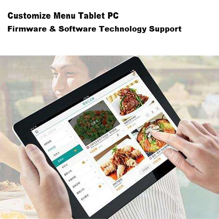 Custom android tablet digital device with holder