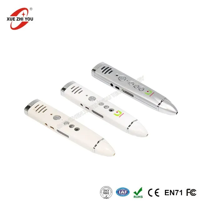 学生のWiFiヘッドフォンでペンを読んで安価な教育話すペン本とISO9001の製造言語教育