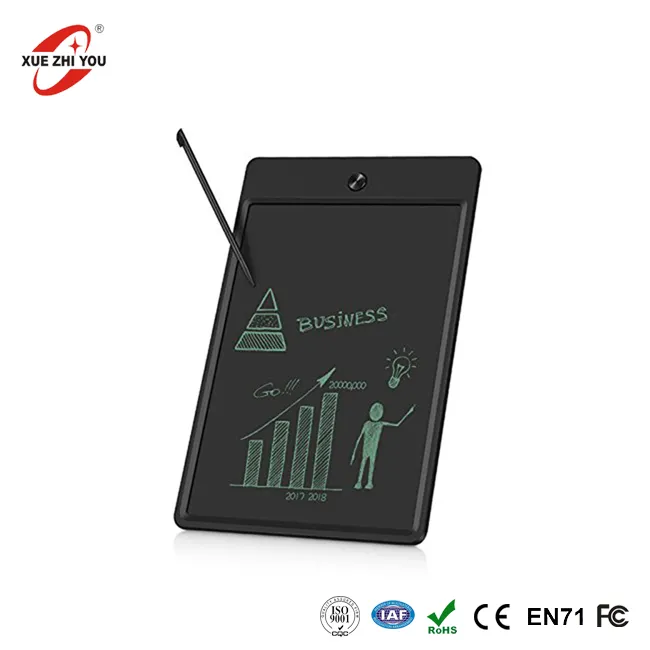 10インチのタブレットを書く液晶