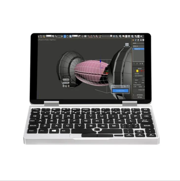 7 インチポケットラップトップ 8 / 128 GB Win 10 2 In 1 6500mAhタブレット